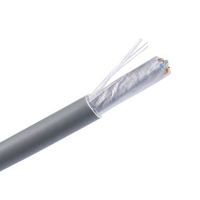 UTP FTP kucing 6 kabel jaringan Cat6a Cat6 Cat6e Lan kabel Ethernet untuk Internet