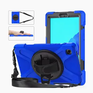 Capa de silicone robusto para samsung galaxy tab, para samsung galaxy tab a7 lite 8.7 2021 sm-t220, capa para tablet meninas