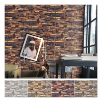 Papier peint vinyle 3D de style moderne personnalisé pour la décoration de la maison, design imperméable pour chambre à coucher et salon