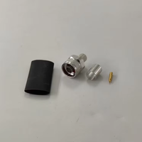 Connecteurs coaxiaux RF étanches de type N mâle à sertir pour câble d'antenne LMR400 50 ohms