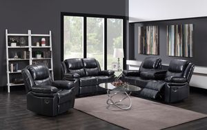 Sillón Reclinable de Diseño Moderno de Primera Categoría, Elegante y Novedoso, Juego de Sofás para Sala de Estar - Product Image 2