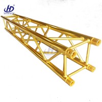 Estructura de Aluminio Dorada, Resistente y Ligera, para Escenarios de Eventos y Exposiciones, Certificación CE, Tamaños Personalizados Disponibles