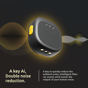 OEN/ODMSX27 dual <b>receiver</b> AI noise reduction mini collar <b>wireless</b> microphone compatible with cameras and mobile phones - Product Image 5