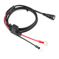 Câble audio PVC personnalisé 1080p RCA femelle vers 2 bornes à anneau de terre avec clip central de sécurité pour haut-parleurs/microphones/moniteurs