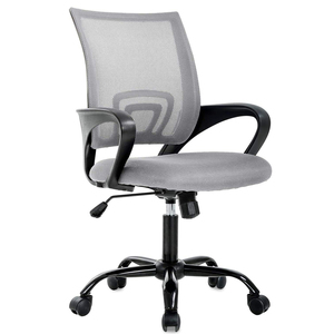 Modern White Frame Mesh Executive Office <b>Chair</b> Adjustable Features Chrome Base Outdoor Use Premium Posture <b>Support</b> Mechanism - Product Image 1