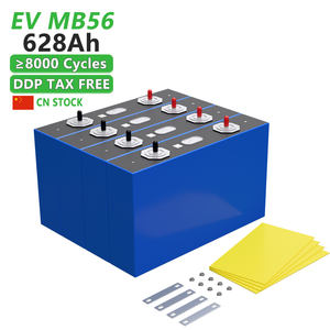 Paragon DIY 测试版中国库存 MB560Ah M6 螺柱+柔性母线+螺母+绝缘 LiFePO4 半固体电池 8000 次循环 增值税 - Product Image 1