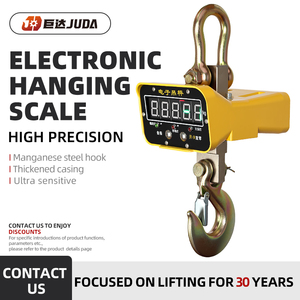 Balance de grue électronique industrielle sans fil <span class=keywords><strong>JUDA</strong></span> de haute qualité 3/5/10 tonnes avec protection IP54 et indicateur manuel à chaîne, nouvelle chaîne métallique - Product Image 2