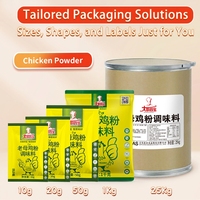 Poudre de foie de poulet séché et mélangé, et poudre de panification, de fabrication directe, pour assaisonnement de poulet personnalisé