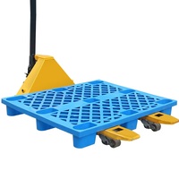 Palettes Euro en plastique HDPE simple face 130*100, grille en maille, pour stockage industriel en entrepôt