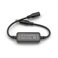 Nouvelle télécommande DC5-24V RF Mini 14 touches couleur unique Mini contrôleur LED couleur unique pour bande lumineuse LED