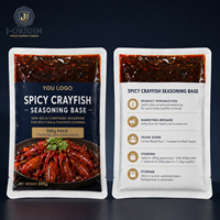 Base d'assaisonnement épicée pour écrevisses 500g, Sauce de cuisson Mala pour fruits de mer, Chongqing, Durée de conservation de 12 mois pour la restauration professionnelle OEM
