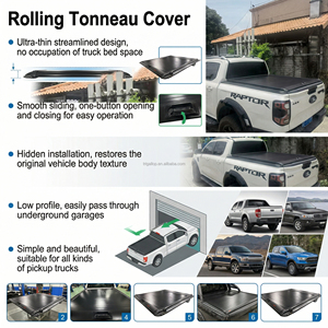Couverture de benne électrique à enroulement verrouillable 4x4 pour Ford F150 Pickup Truck 05-22 5.0Ft - Product Image 6