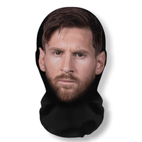 Masque Respirant Intégral Drôle à Effigie de Célébrité, Cagoule Créative Imprimée pour Fête et Festival