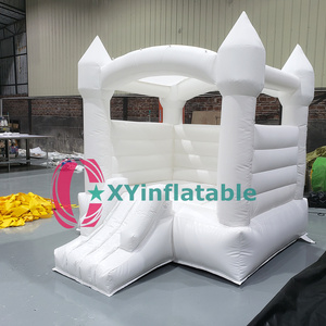 <span class=keywords><strong>Mini</strong></span> château gonflable blanc, combinaison de château gonflable et de <span class=keywords><strong>trampoline</strong></span>, château gonflable blanc pour tout-petits, <span class=keywords><strong>maison</strong></span> de rebond gonflable - Product Image 6