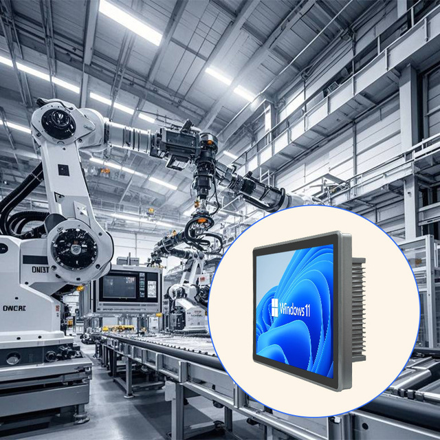 Fanless Industrial Tablet PC Windows 10 Pro RS232 RJ45 12V for Vehicle Mount Truck Fleet Cold Storage Warehouse Management