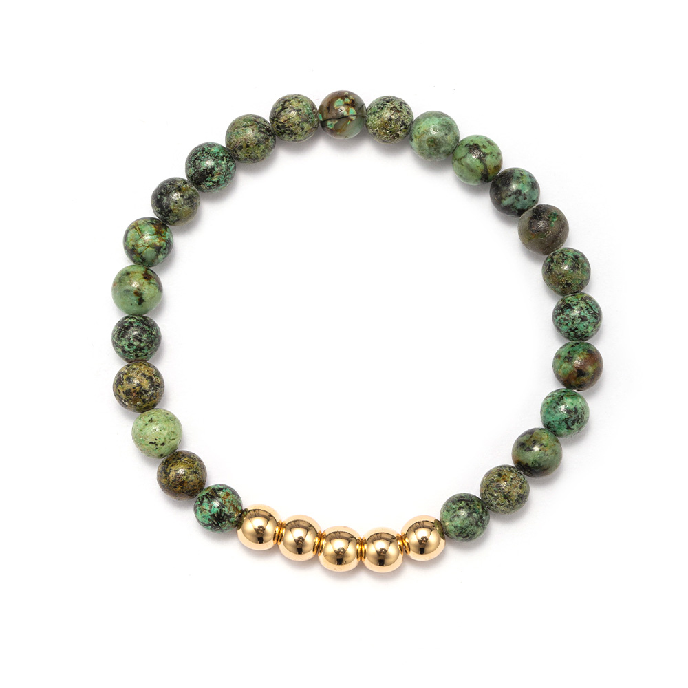 Turchese africano + ematite
