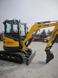 Mini-excavatrice sur chenilles d'origine usine de 2,7 tonnes SE27SR avec capot télescopique - Product Image 3
