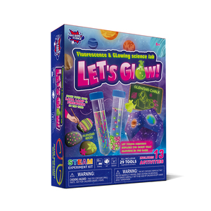 Expériences de Chimie <span class=keywords><strong>Amusantes</strong></span> Exploration Scientifique Fluorescence & Science Luminescente Laboratoire Scientifique LET'S GLOW Cadeau pour Garçons & Filles - Product Image 5
