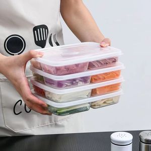 Stackable Rectangle Food <b>Container</b> M Size With Seal <b>Lid</b> For Fridge Freshness Preservation Bpa Free <b>Plastic</b> Storage Box - Product Image 4