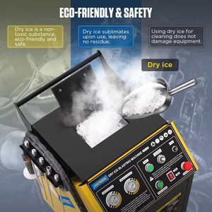 Sistema de Limpieza con Hielo Seco AUTOOL HTS709, Máquina de Limpieza con Hielo Seco para Piezas de Automóviles, Limpieza con Dióxido de Carbono (CO2) HTS709 - Product Image 2