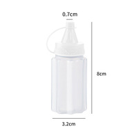 Sauce Squeeze Bouteille Mini Ketchup Bouteilles Salade Dressing Conteneurs Extérieur Portable Barbecue Pot À Épices Partie Cuisine Outils