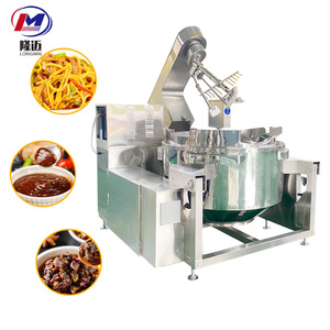 Olla Mezcladora de Cocina con Chaqueta para Salsa de Chocolate, Aprobada por la CE, Olla Industrial con Chaqueta, Tanque Mezclador de Cocina Automático, Precio - Product Image 1