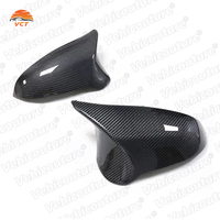 Coques de rétroviseurs en fibre de carbone, kit carrosserie authentique, pièces de performance automobile, capuchons de rétroviseurs, systèmes de carrosserie automobile pour BMW F80 F82 M3 M4
