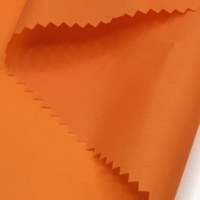 Tissu taffetas tissé 100% polyester, léger, respirant, imperméable, enduit PU, 60 g/m², pour vêtements de travail en plein air pour filles et garçons