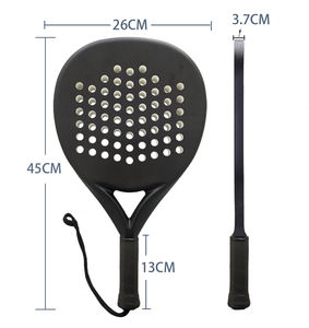 Raquettes de <span class=keywords><strong>padel</strong></span> en carbone de qualité supérieure, fabrication en gros <span class=keywords><strong>2022</strong></span>, fibre de carbone 3K 12K 18K, EVA souple, professionnelles, pour la plage - Product Image 5
