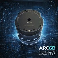 Actionneur servo intégré léger 24V-72V DC avec module de joint cycloïdal pour robot exosquelette