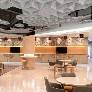 Panel Acústico Kustar de Diseño Industrial 3D de Fibra de Poliéster Ecológica para Uso en Hoteles y Escuelas, Altamente Efectivo en la Absorción del Sonido - Product Image 1