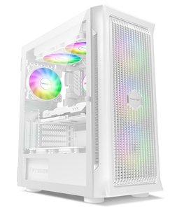 Meilleures ventes de fabricants Boîtier d'ordinateur de jeu ATX en aluminium avec tour complète pour panneau avant en maille - Product Image 2