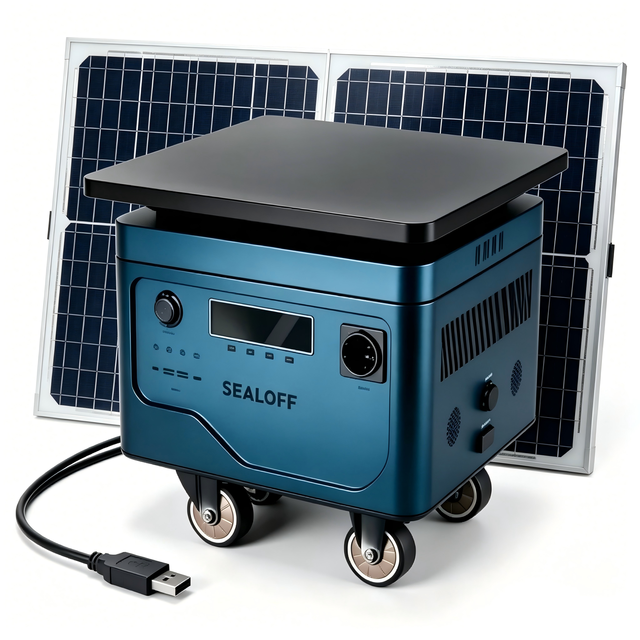 220V Portable Outdoor Power Station 2000W Solar LiFePO4 Battery 2560Wh Energy Storage Power Supply 220v