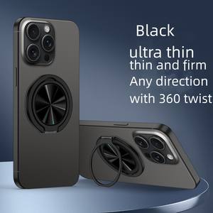 Support de téléphone magnétique rotatif à 360 degrés, support universel pour téléphone portable en métal avec fonction de charge, sangle de téléphone - Product Image 6