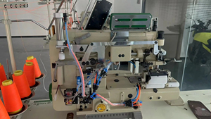 St 4400-12064P/Ut 12 Naalden Directe Aandrijving Multi-Naald Industriële Naaimachine Met Automatische Trimmer - Product Image 3