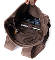 Maßgefertigter Modischer Casual Laptop-Rucksack aus Canvas mit Reißverschluss Multifunktional Große Kapazität 4 Farben Für Alle Jahreszeiten Für Herren