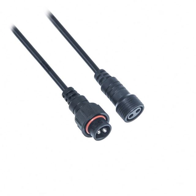 Outdoor Light M22 Connector 2 Pin Threaded Circular Electric Wire Cable Female Male Plug IP67 Waterproof Connector