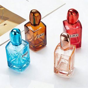 Venta al por Mayor de Botellas de Perfume de Vidrio de 30ml y 50ml, con Pulverizador, Boca Roscada, Portátiles, de Fondo Grueso, para Aceites Esenciales y Cosméticos - Product Image 2
