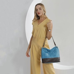 Borse all'ingrosso da <span class=keywords><strong>donna</strong></span> Hobo a tracolla con cerniera in pelle sintetica eleganti borse da lavoro di Design di lusso - Product Image 5