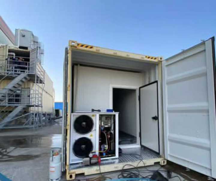 20ft/40HQ Container Solar Powered Cold Storage Room Walk in Freezer ...
