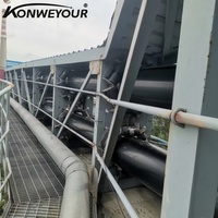 Convoyeur à bande à faible consommation d'énergie CEMA pour usine chimique