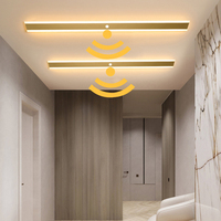 Applique murale à capteur linéaire pour porche de jardin 100CM 150CM 200CM 240CM Applique murale extérieure étanche IP65 LED longue bande