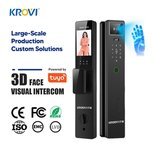 Serratura Intelligente Tuya Wifi con Riconoscimento Impronte Digitali e Facciale, Ingresso Senza Chiave, Gadget Smart con Telecamera Integrata - Product Image 2