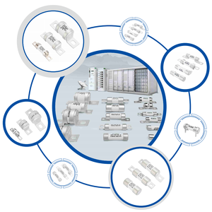 פיוז רצועה לרכב כביש Lanson HCS 65Vdc, פיוז מגה מתח נמוך 20A-200A עבור שירותי OEM/ODM של אנרגיה חדשה חשמלית - Product Image 5