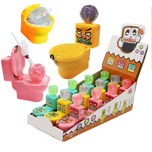 OEM Vente en gros personnalisé Offre Spéciale nouveaux bonbons jouets toilette <span class=keywords><strong>sucette</strong></span> avec <span class=keywords><strong>poudre</strong></span> aigre jouet bonbons bonbons - Product Image 3