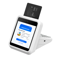 Terminal de paiement intelligent EMV avec puce + NFC frontal, Bluetooth, écran 4 pouces et clavier Z80-V9