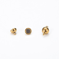 Fermoir à boule magnétique en acier inoxydable étanche bricolage pour bracelet fabrication de collier bijoux de haute qualité trouver des accessoires