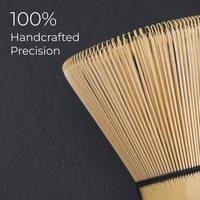 Vente en gros OEM de fouets à matcha en bambou faits à la main au Japon, marque privée, avec boîte personnalisée