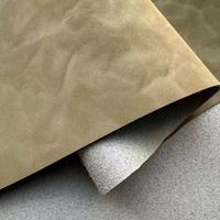 Cuir synthétique en microfibre PU durable de 1,4 mm pour chaussures, sièges de voiture, sacs, canapés, rouleaux de tissu en cuir synthétique, matières premières, cuero, pelle, cuir
