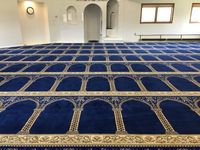 Heißer Verkauf: In China Hergestellter Wollmuster-Gebetsteppich für Moscheen und Gebetsräume